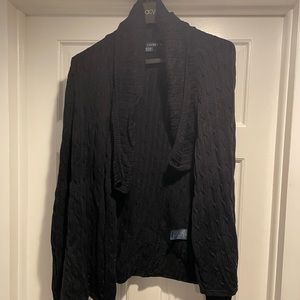 Ralph Lauren Cable Knit Open Front Sweater